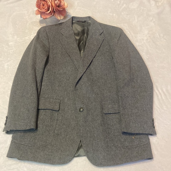 VINTAGE Men’s WOOLRICH Sport Coat Blazer Size 42 Crafted With Pride In USA - Picture 5 of 13